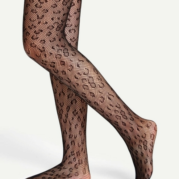 Leopard print stocking - Picture 2 of 4